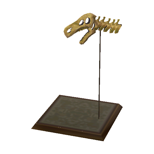 Crâne d'iguanodon