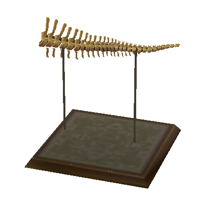 Queue de parasaurolophus