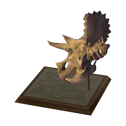 Crâne de tricératops
