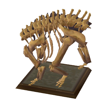 Corps de tricératops