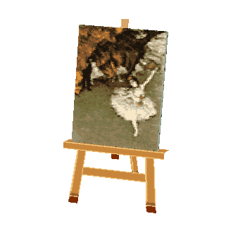 Degas (Dainty Painting)