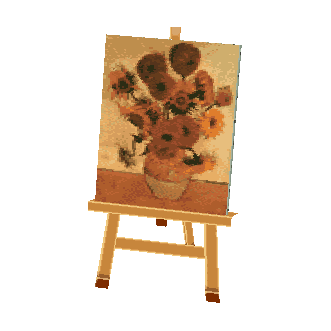 toile florale (Flowery Painting)