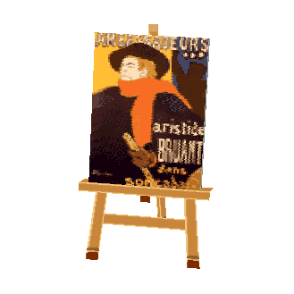 Toulouse-Lautrec (Strange Painting)